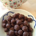 Choco balls and&nbsp;tea