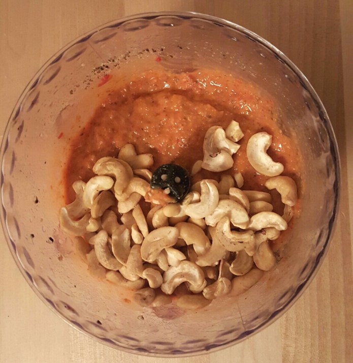 Goji dip cashew ingred