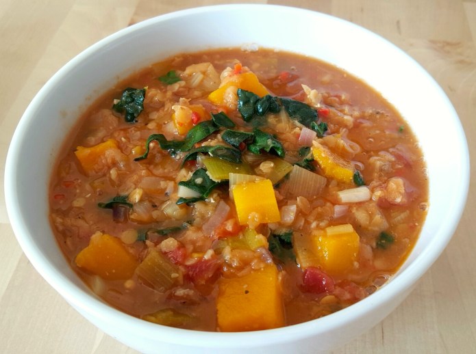 Kale lentil soup 11