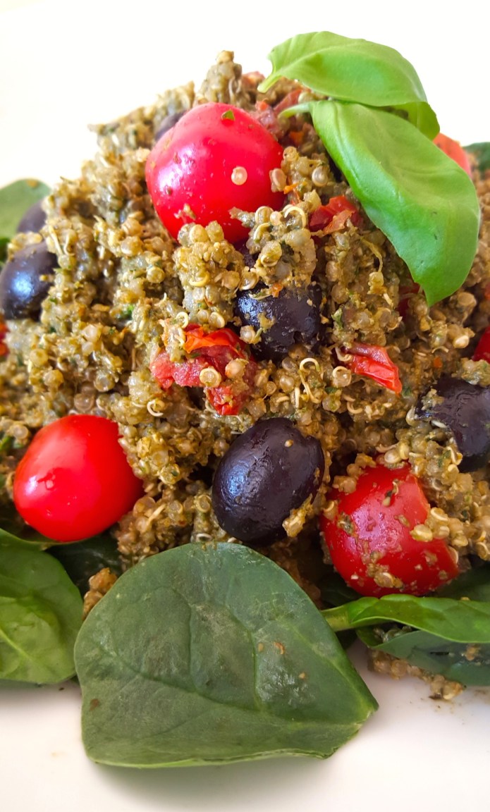 Pesto quinoa 3