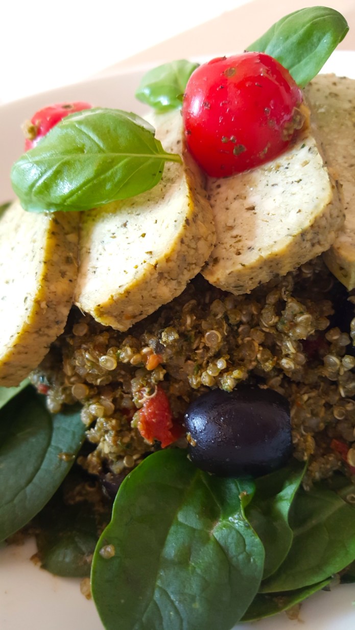Pesto quinoa 6