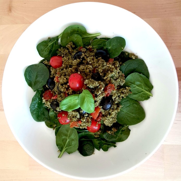 Pesto quinoa 8