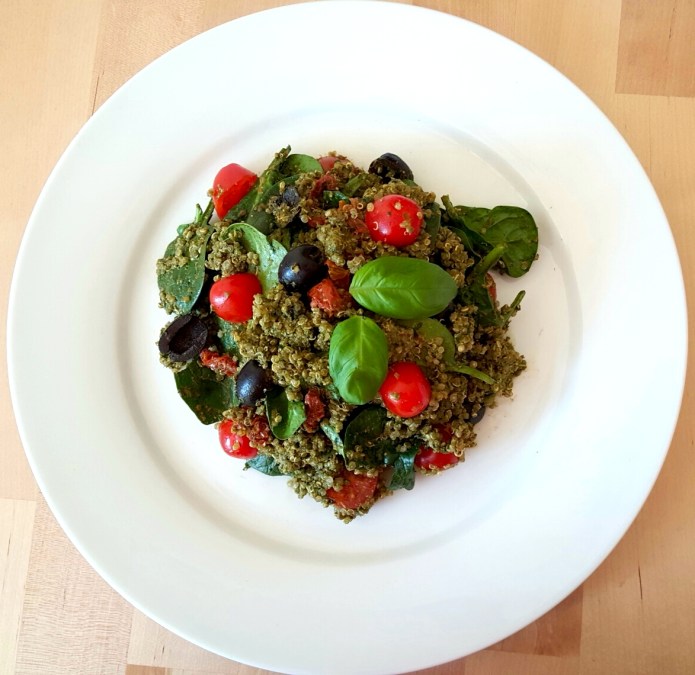Pesto quinoa 9