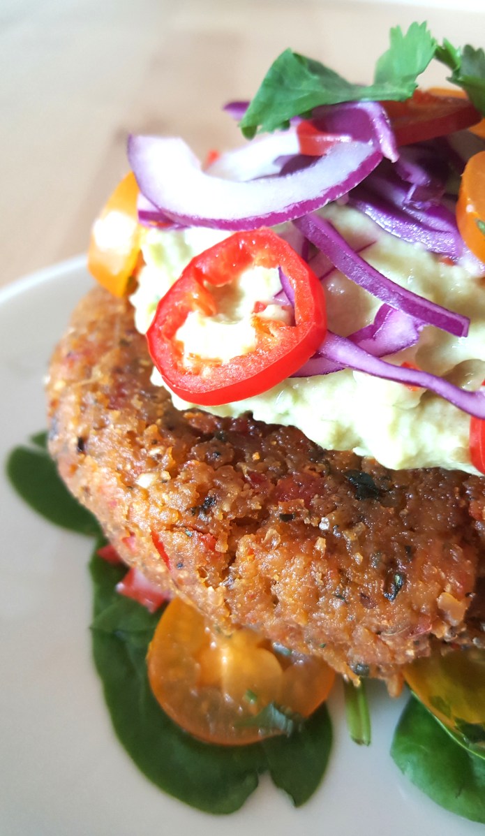 Chick pea burger 5