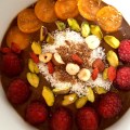 Cacaco wheatgrass smoothie bowl&nbsp;9