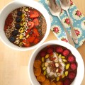 Cacao wheatgrass smoothie bowl&nbsp;35