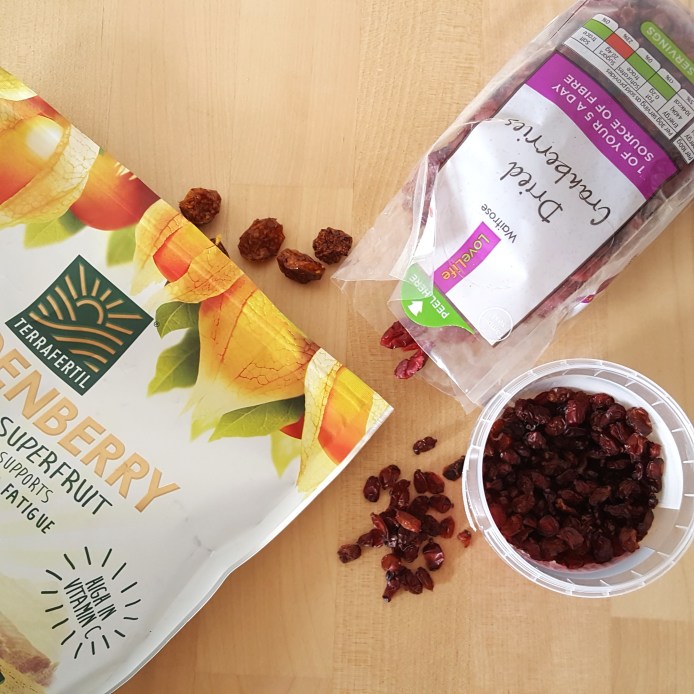 Middle Eastern salad berries