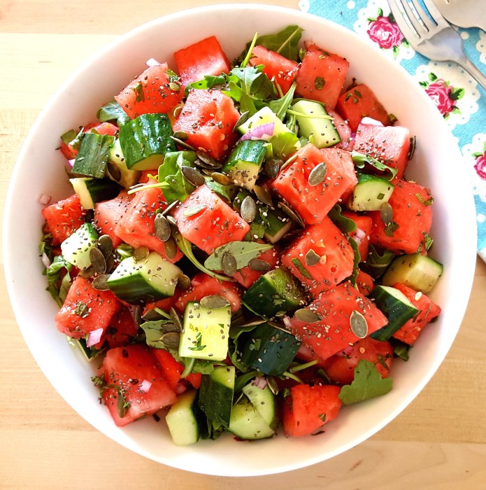 Watermelon salad 1