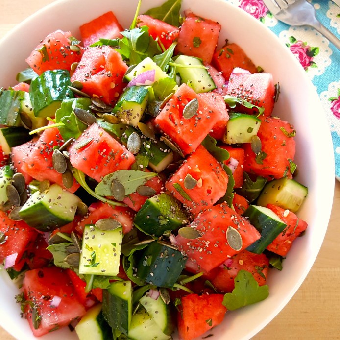Watermelon salad 4