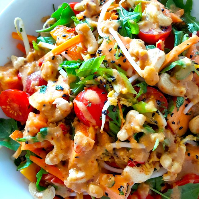 Thai papaya salad 21