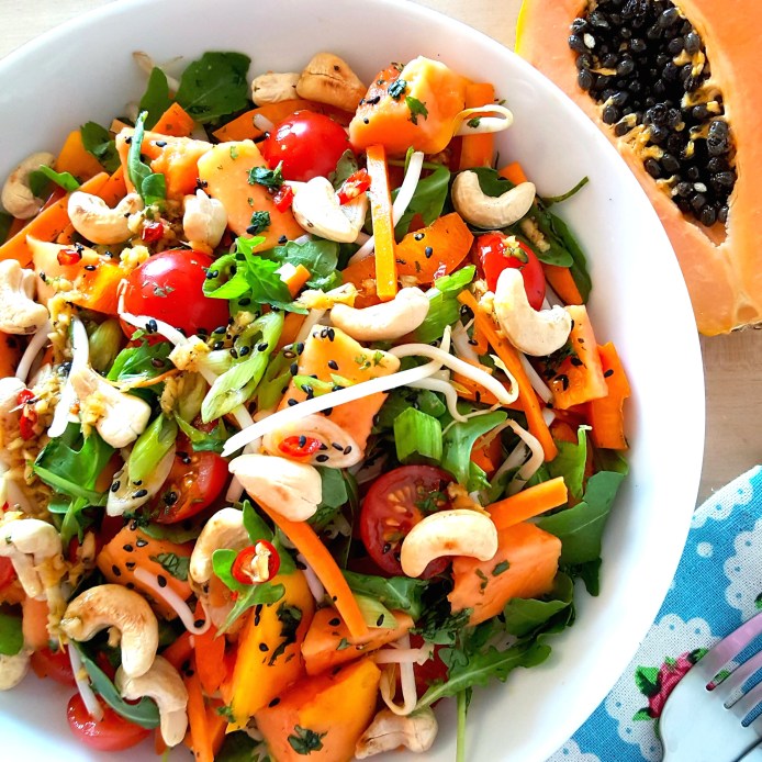 Thai Papaya salad 8