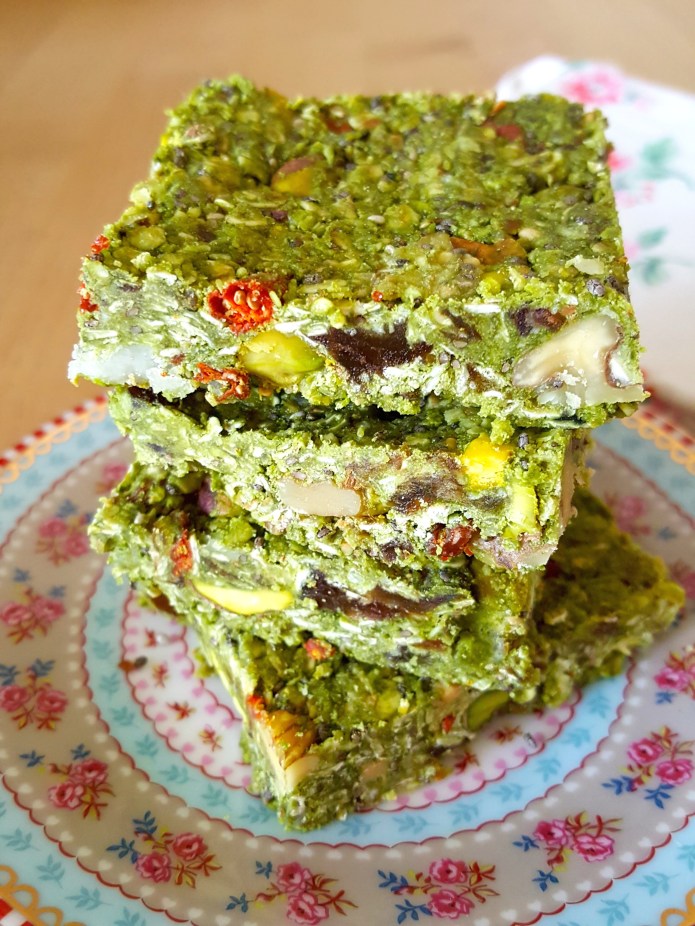 Green tea oat bar 2