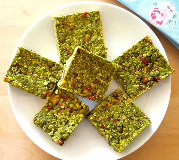 Green tea oat bar 4