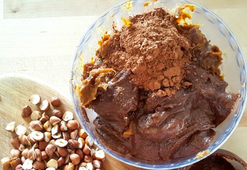 Hazelnut fudge prep 2