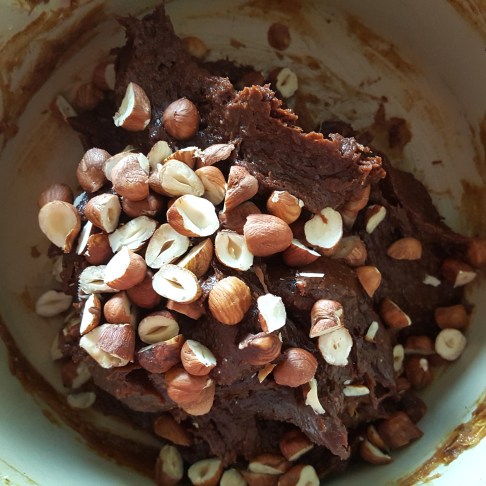 Hazelnut fudge prep 3