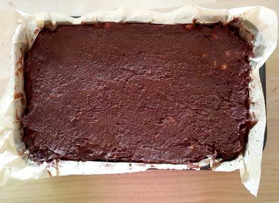 Hazelnut fudge prep 6