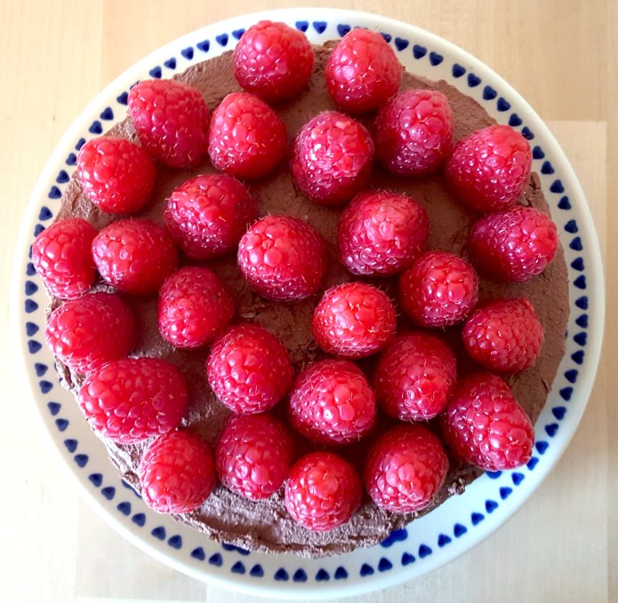 Choc tart raspberry 16