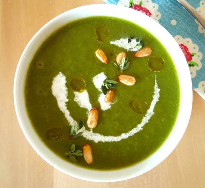 Pea and kale soup 11
