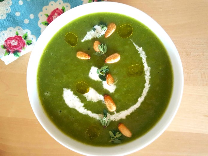 Pea and kale soup 2