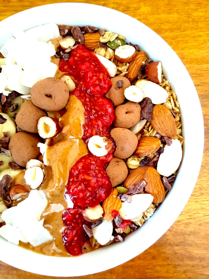 Peanut butter choc bowl 10