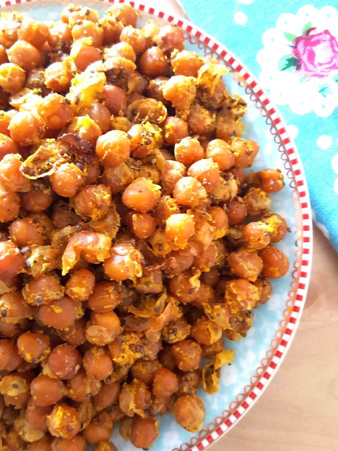 Turmeric chick peas 1