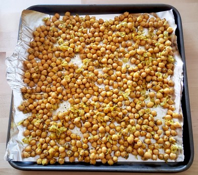 Turmeric chick peas prep 1