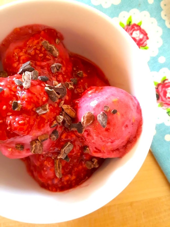 Raspberry ice cream 26