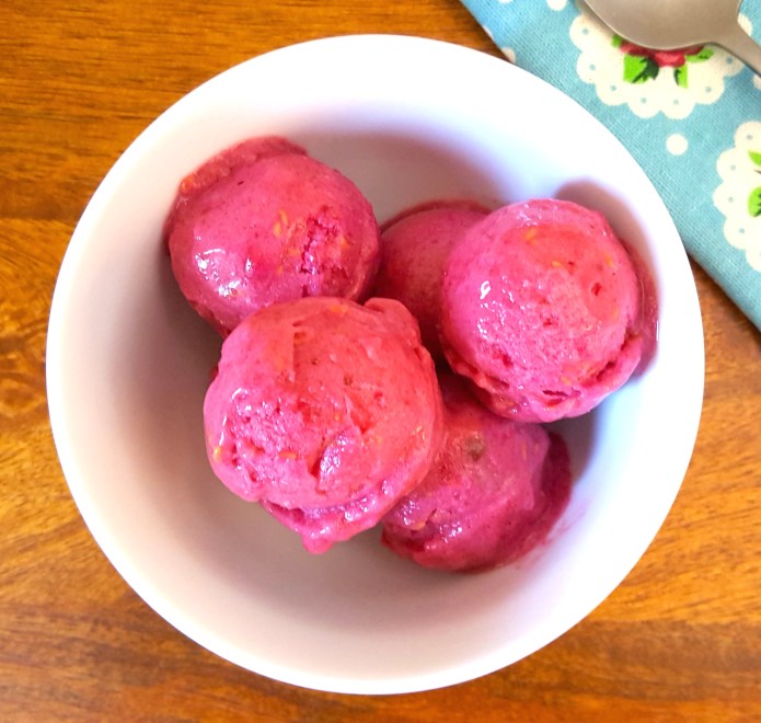 Raspberry ice cream 7