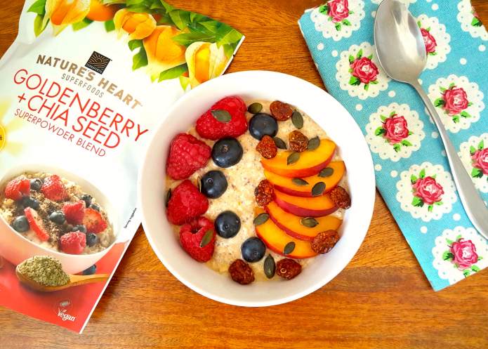 Peach goldenberry oats 30