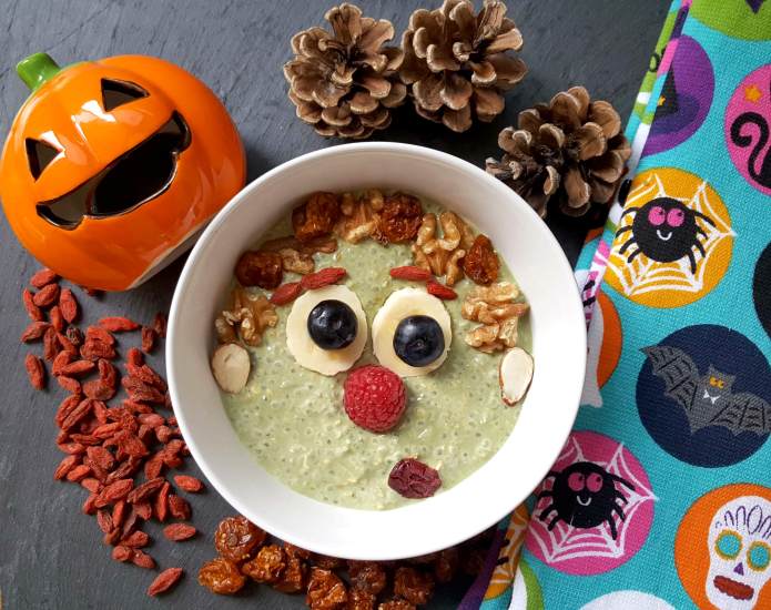 Green tea Halloween 6