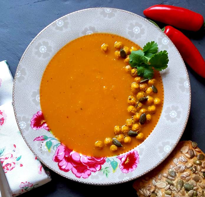 Curried carrot soup 25