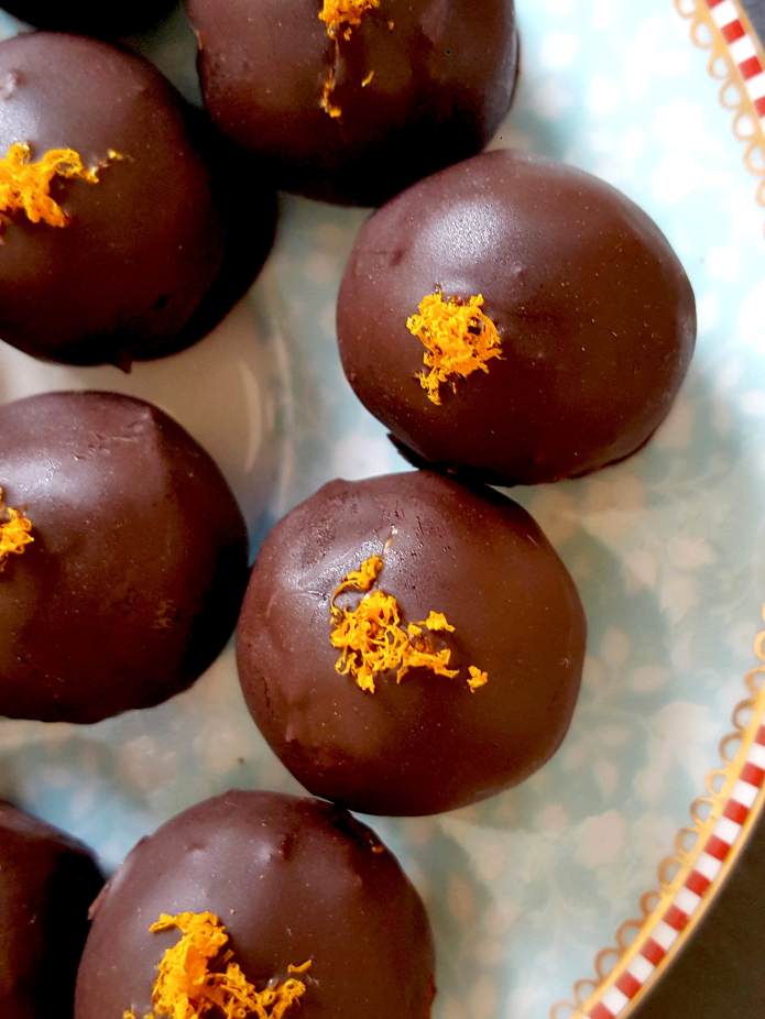 Choc orange truffles 2