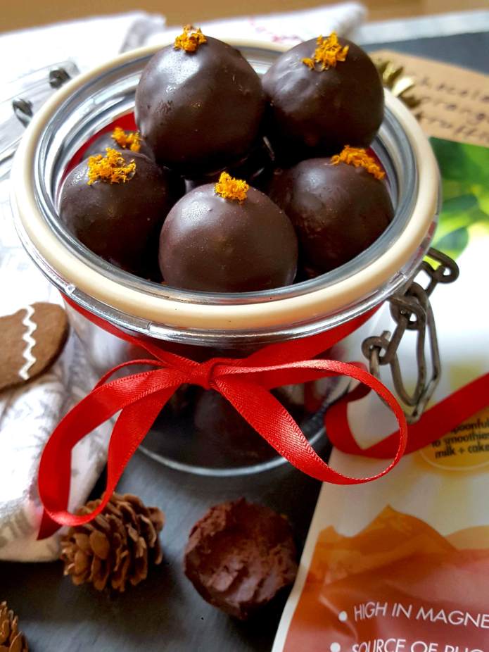 Choc orange truffles 23