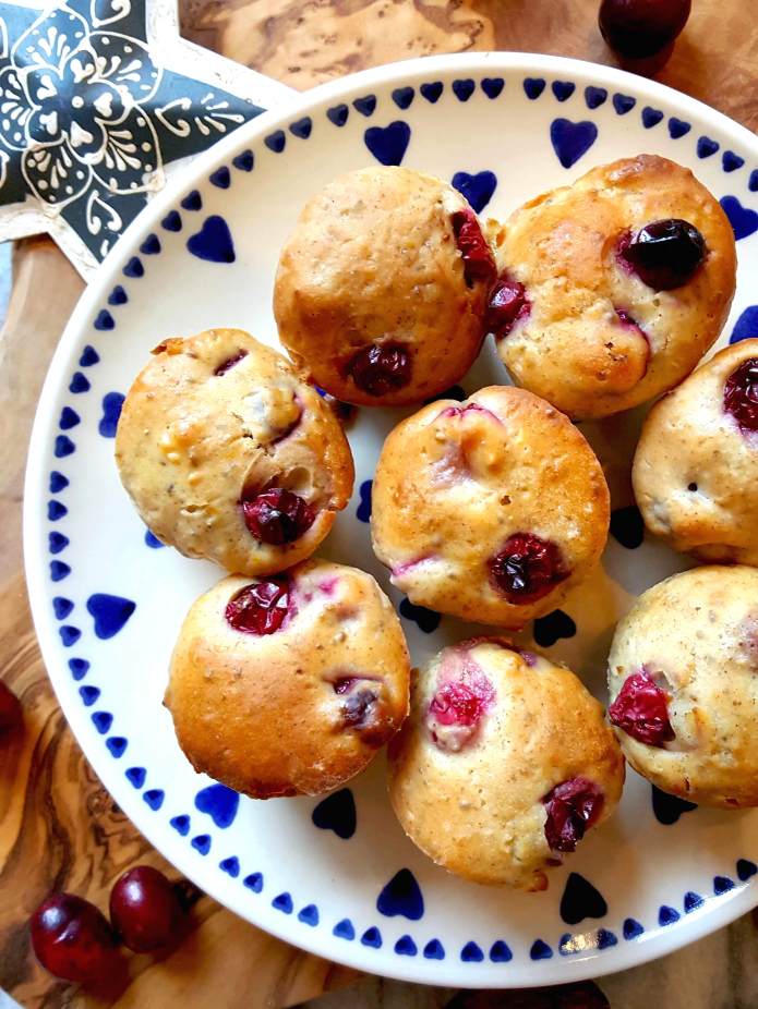 Orange cranberry muffins 7