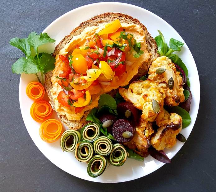 cauli wings buddha bowl 2