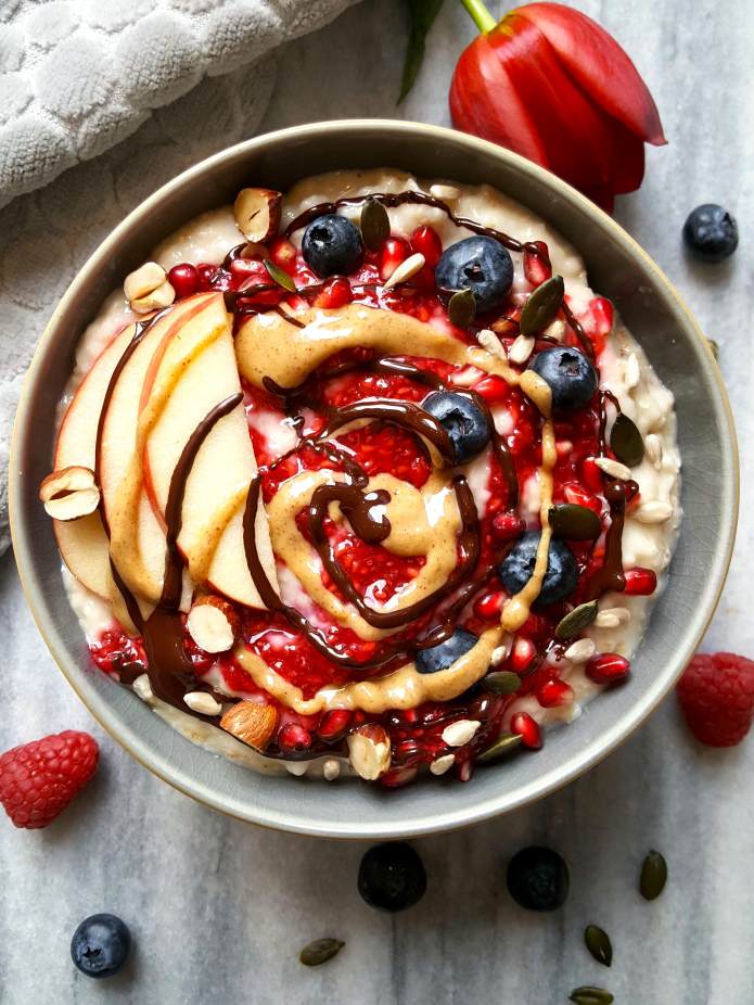 Swirl oats porridge 4