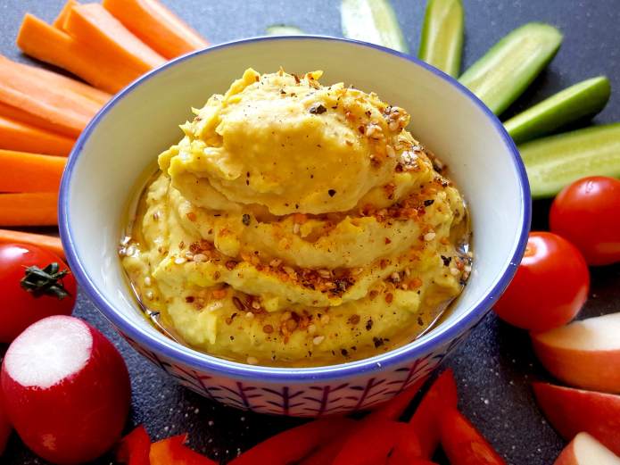Turmeric hummus 6