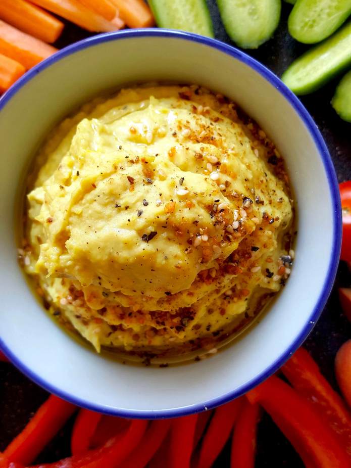 Turmeric hummus 8