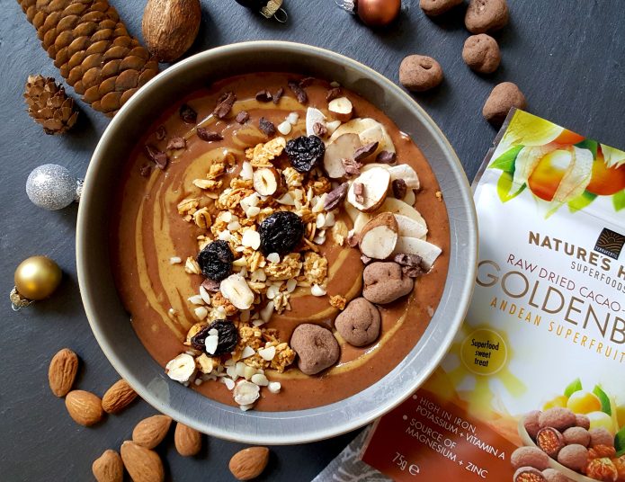 Choc oat smoothie 25