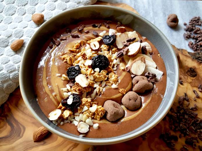 Choc oat smoothie 7