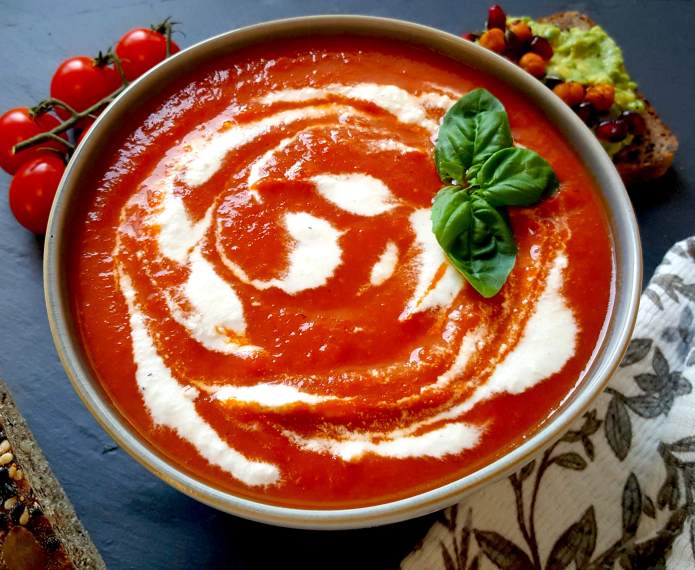 Tomato pepper soup 1