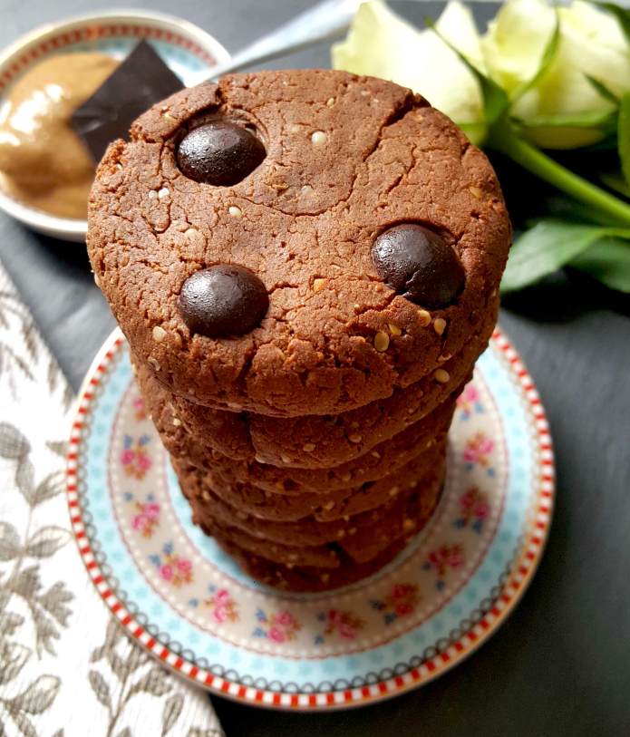 Choc cookies 16