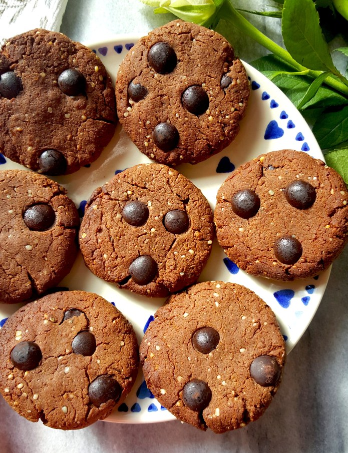 Choc cookies 28